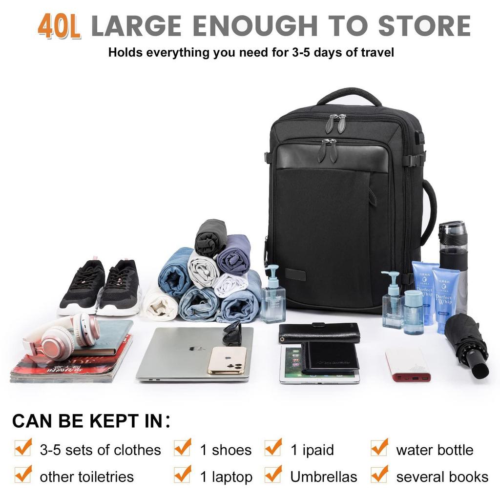Men's Gray Waterproof Multifunctional Crossbody Backpack with Large Capacity for Business and Travel