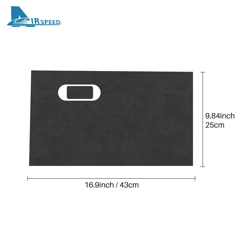 Car Copilot Box Anti-kick Sticker LHD RHD For Mazda 3 Axela BP 2019-2021 2022 2023 2024 2025 Suede Carbon Fiber Style Protect DD2