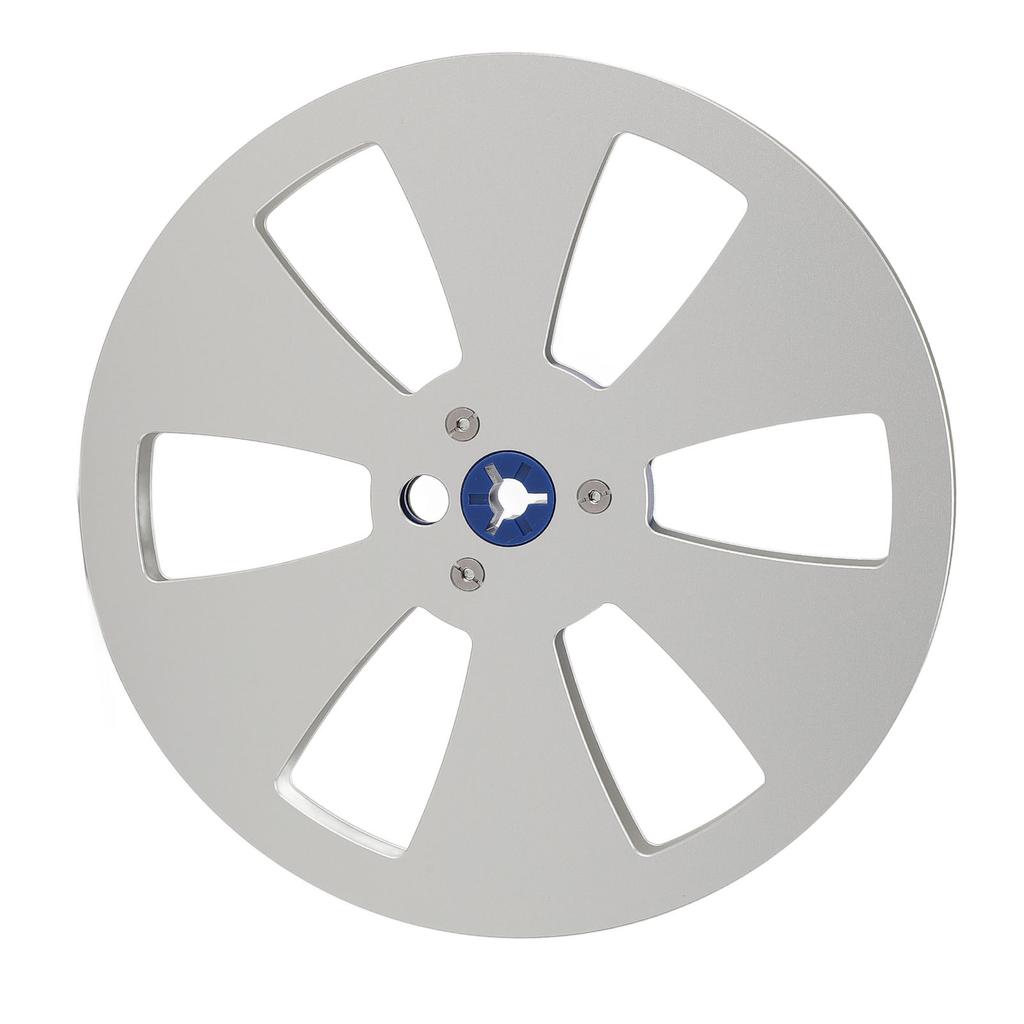 1 4 7 Inch Empty Tape Reel 6 Hole Aluminum Alloy Universal Open Reel Sound Tape Empty Disc for TEAC for ReVox Studer