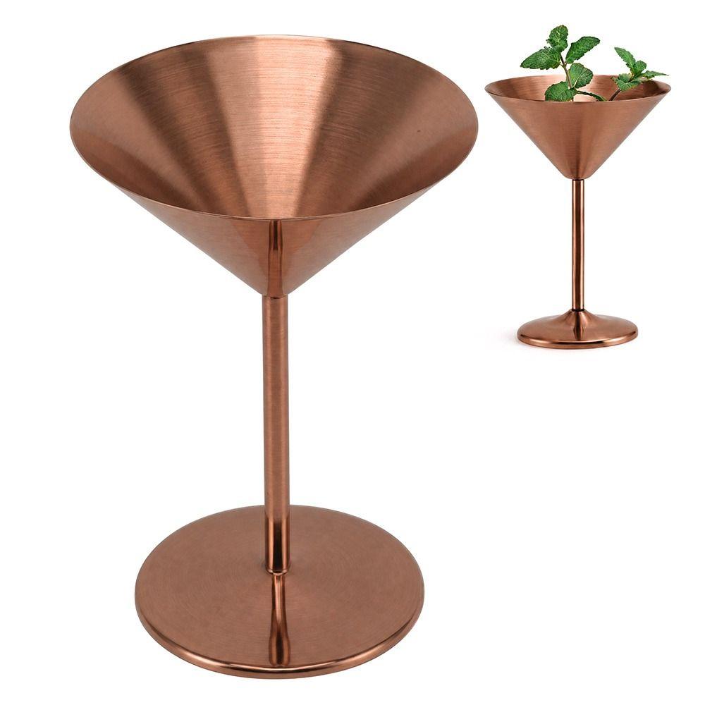 Fine Polish Reusable Wine Glass Rustproof Cocktail Wine Goblet Restaurant