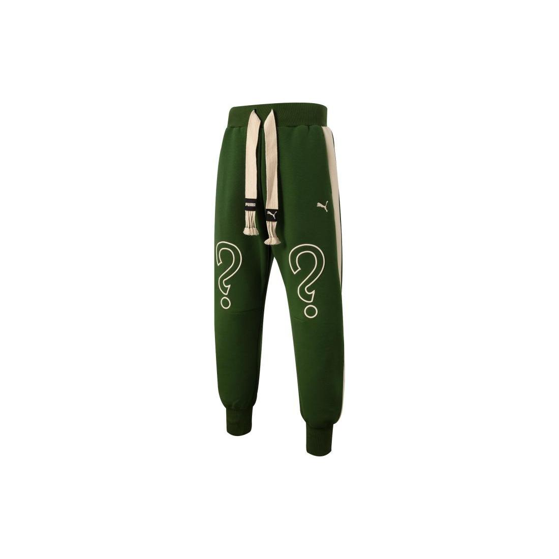 

New PUMA X Staffonly X Monopoly Casual Pants Unisex Mist Green 539890-80 XL