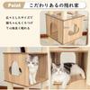 PETTIFUL Cat For Large With Observation For Multiple Height Cat Cat 2 Cat Scratching Relieves Lack of Hemp Cat Scratching Cat Interior Tower, Wooden,