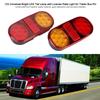12V Universal Bright LED Taillight Tail Lamp with License Plate Light for Trailer Bus RV