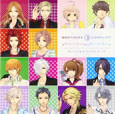 BROTHERS CONFLICT Passion Pink Brilliant Blue Original Soundtrack &