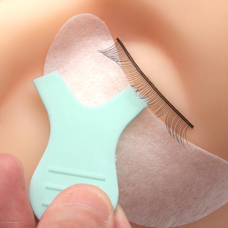 Y-shaped Eyelash Extension Brush, Mini Lash Perm Comb, Portable Eyebrow Brush, False Eyelash Application Tool.