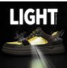 Men's Shoes 2025 Summer New Breathable Mesh Shoes Platform Non-slip Wear-resistant Sports Board Shoes Men's Fashion Casual Shoes