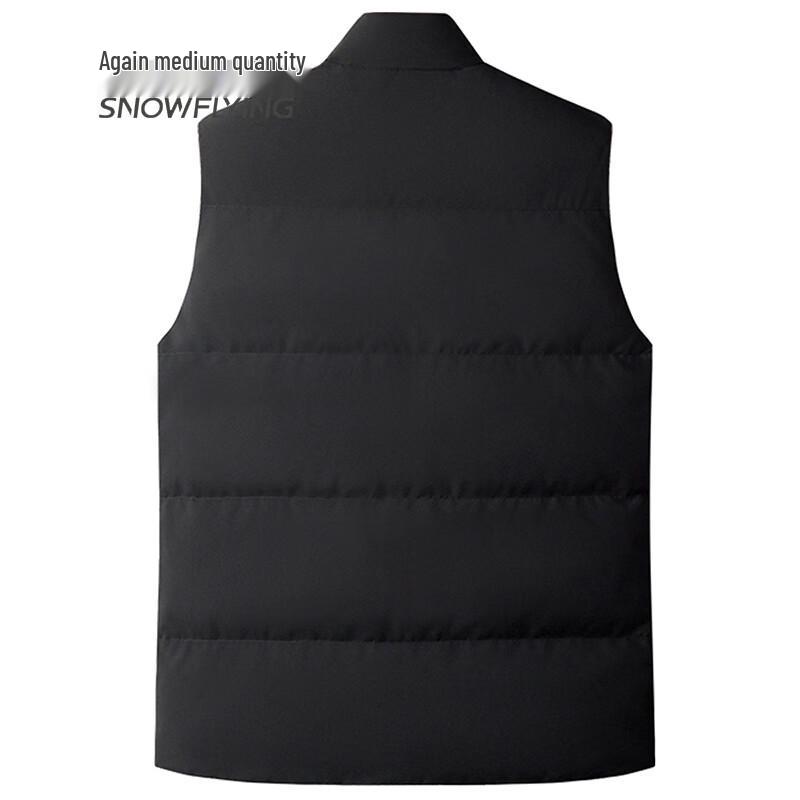SNOWFLYING Men's Classic Stand-Collar Duck Down Vest