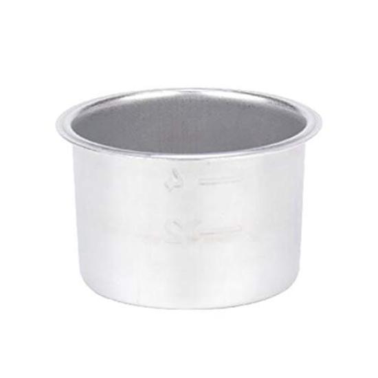 Haskoss 4-częściowy zamienny koszyk filtra do kawy 51 mm do ekspresu do espresso DeLonghi Portafilter bez dna