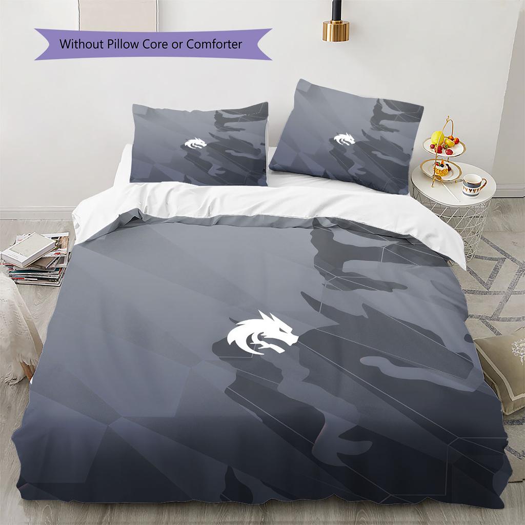 TS Bedding Quilt Set Quilt Cover Pillowcase Home Decoration Birthday Gift (1 * duvet cover + 2 * pillowcase, without core)