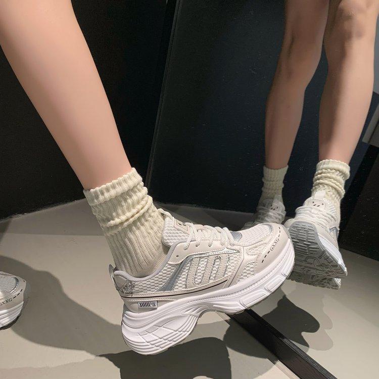 Весна, лето, осень и зима новые спортивные однобортные туфли модные туфли INS папины туфли студенческие туфли 35