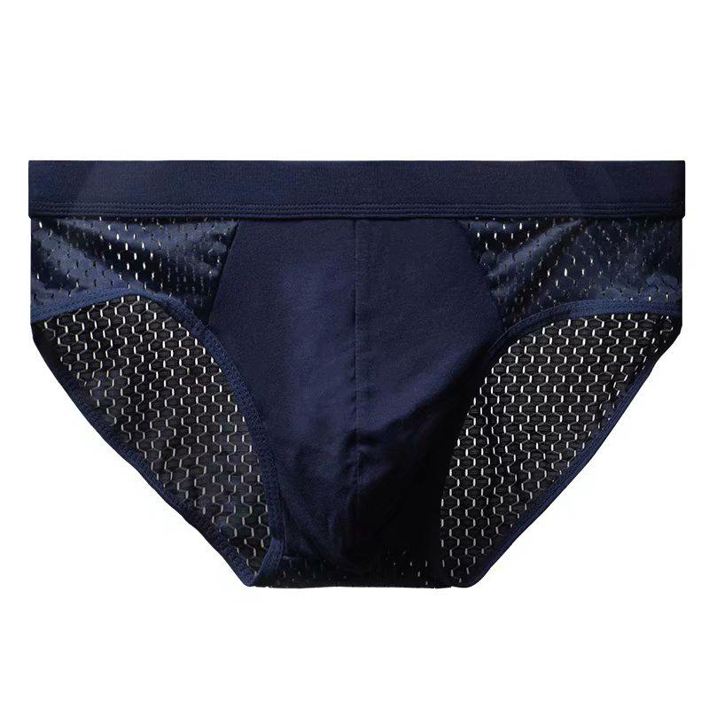 Ultra-Dünne Atmungsaktive Eis-Seide Herren Slips - Kühl & Schnelltrocknend