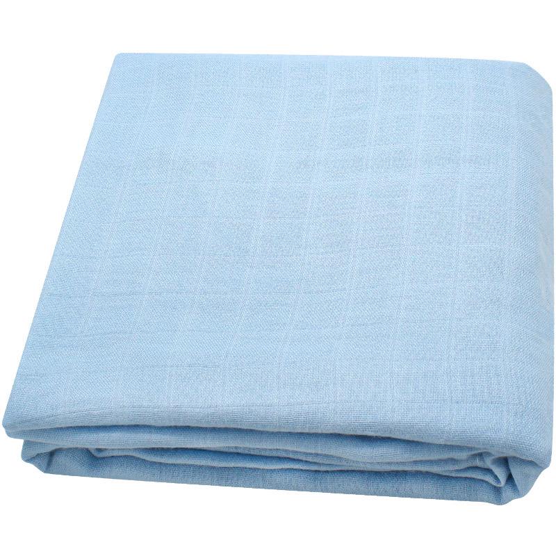 Double Layer Bamboo Cotton Muslin Swaddle Blanket for Newborns