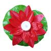 Electric Candle LED Light Garden Wishing Pool Pond Water Float Lotus Flower Lamp