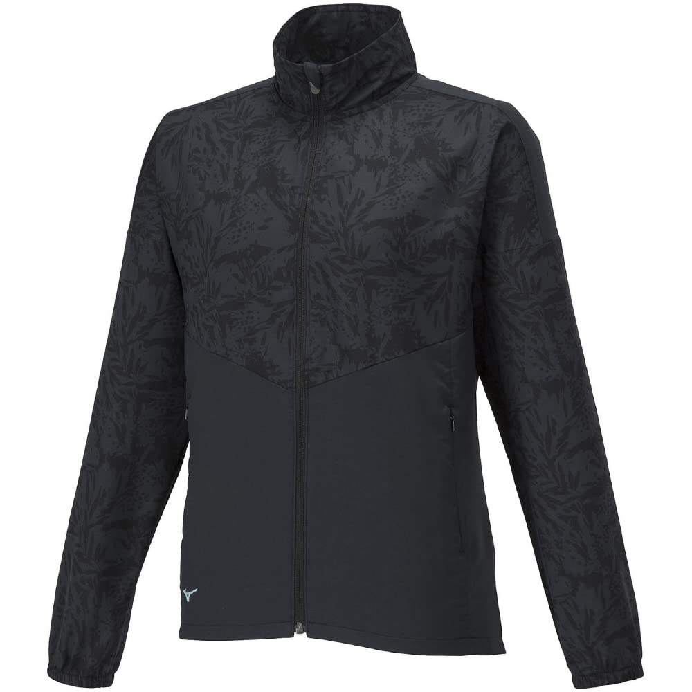 

Mizuno Cross and Size S Women s Jacket, Sweat-Wicking Quick-Drying, 32MCA340, Black, чёрный
