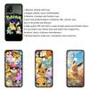 Cover for iPhone 17 16 15 Xiaomi Poco Redmi Note 14 13 12 11 Pro Max X 9 16e Samsung Galaxy S25 S24 S23 OPPO Huawei Eevee Pokemon Pikachu Phone Case