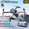 Drone XT606 MAX con GPS 8K Professionale HD Doppie Telecamere a 360° WIFI 5G FPV Motore Brushless Evitamento Ostacoli Quadricottero Pieghevole Giocattolo