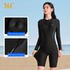 361° Women's Long Sleeve One-Piece Rash Guard Swimsuit