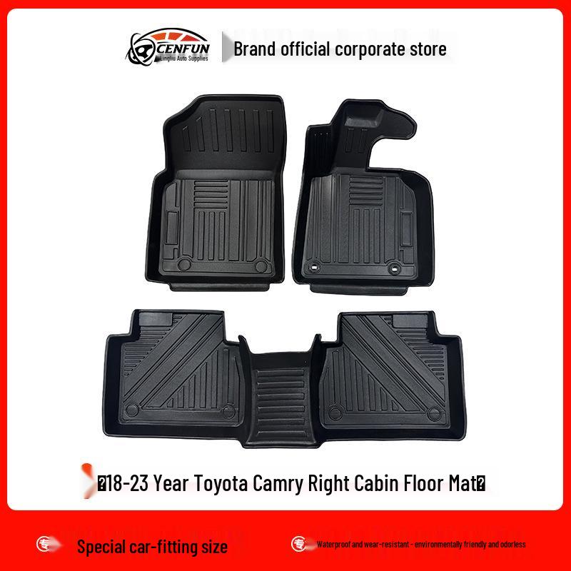 2024 Toyota Camry TPE Eco-Friendly Floor & Trunk Mats for Left/Right-Hand Drive Cars