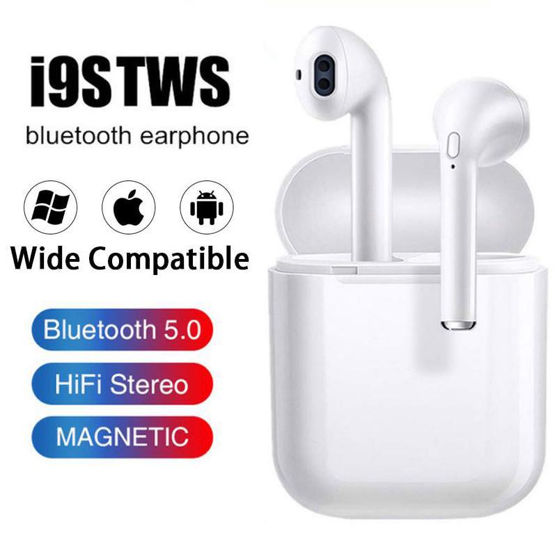Cuffia sportiva Bluetooth wireless i9s Tws in-ear HIFI Stereo Sports  Headset con compartment di ricarica acquista in modo economico — spedizione  gratuita, recensioni reali con foto — Joom