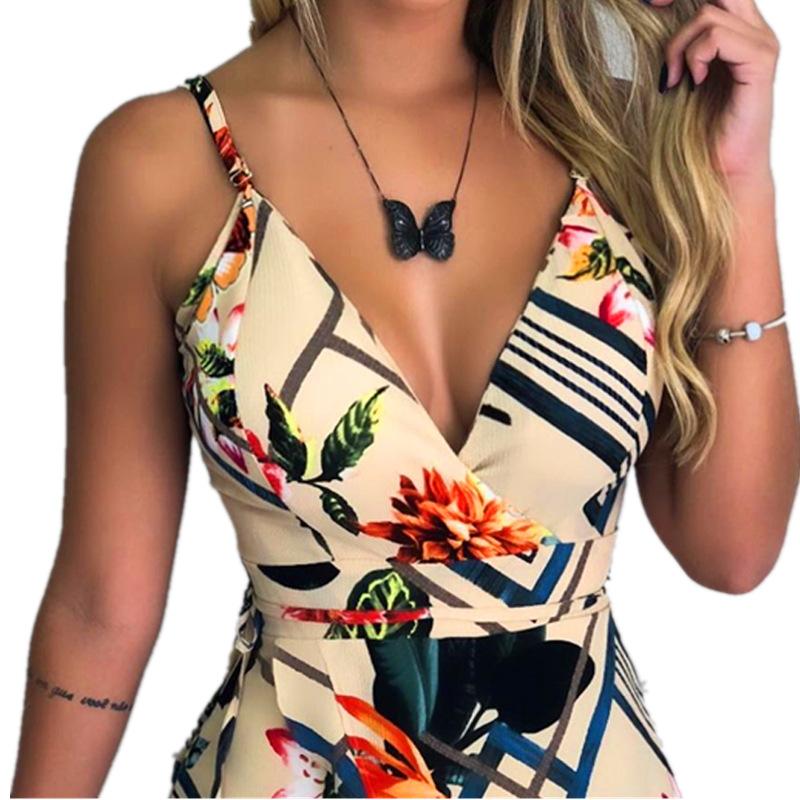 Moda Top de mujer Pantalones frescos y transpirables Slim Fit Temperamento  Estampado Suspender Pantalones cortos de una pieza Ropa de mujer comprar a  buen precio — entrega gratuita, reseñas reales con fotos —