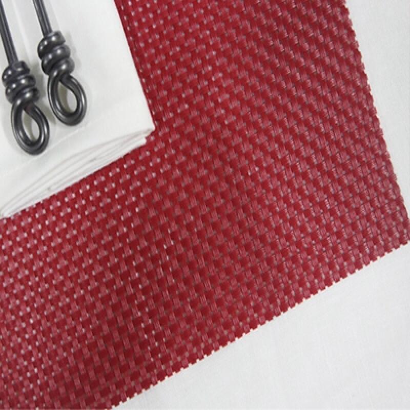 Moderne quadratische Tischmatte Rot