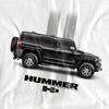 Hummer Unisex Erwachsenen H3 Streifen T-Shirt