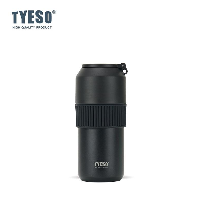 

TYESO Double-Layer Stainless Steel Sports Bottle - Cold Insulation for Beverages /