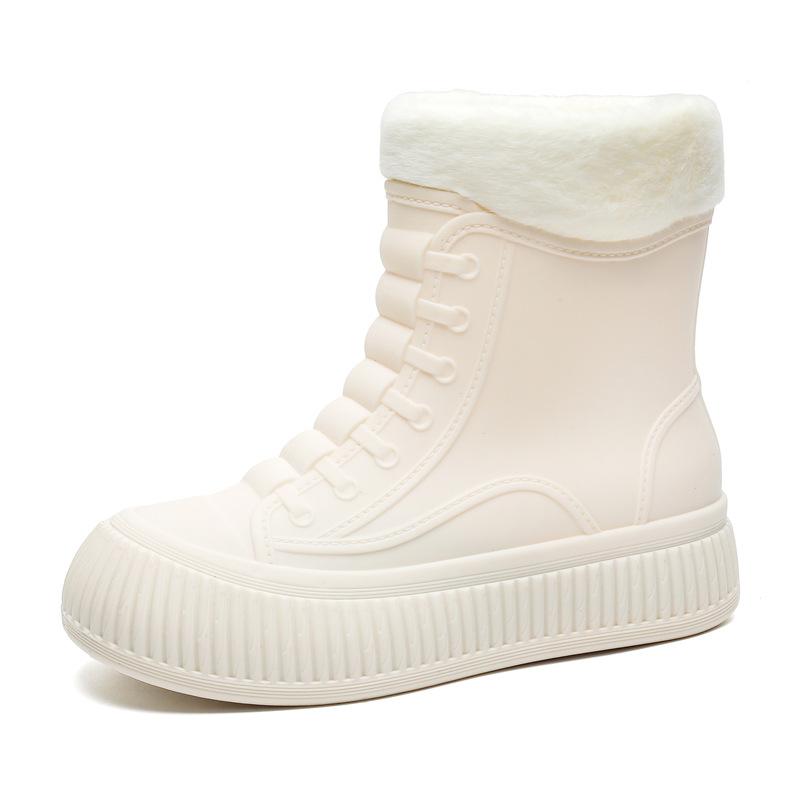Rain Shoes Women's Rain Boots Water Boots Non-slip Fashion Water Shoes Rubber Shoes Women's Waterproof Shoes