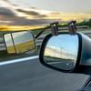 Mirror Extenders for Towing 2 Pieces Clip-On Towing Mirrors Extender Rotatable Rearview Lens Extension for Auto RV Boat SUV Van