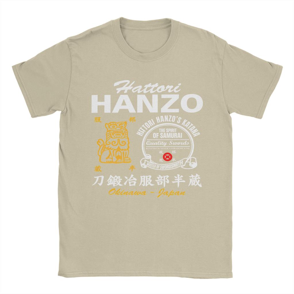 Men Hattori Hanzo T Shirts  Cotton Clothes Novelty Short Sleeve Crewneck Tees Plus Size TShirt