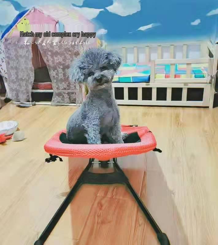 Faltbarer Schaukelstuhl Haustierbett für Hunde & Katzen - Verstellbar, Trendiger TikTok Artikel