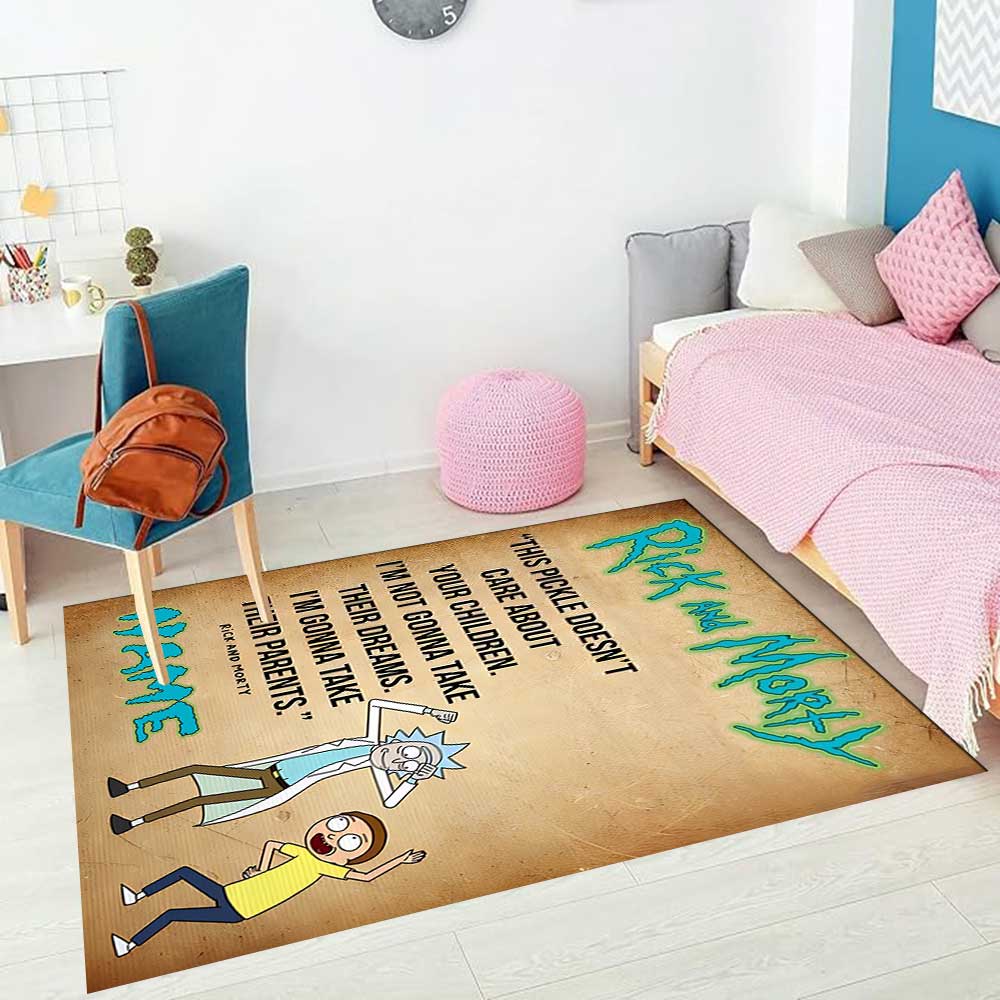 Warnermedia (18) Customize your name rug, office chair cushion, home bedroom living room gift.