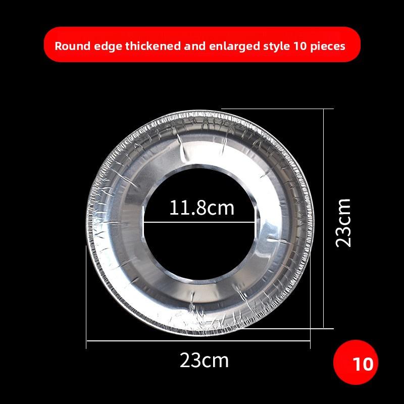 

10 pieces Thickened Disposable cookmats circular 10 pieces