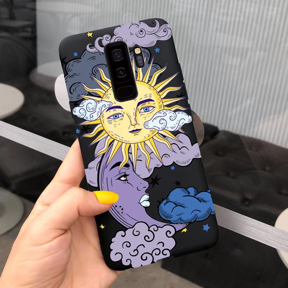 For Samsung Galaxy S9 Plus Case S9+ G965F Cute Candy Painted Fundas Matte Cover For Samsung S9 S9+ S 9 Plus Phone Case Soft Bags