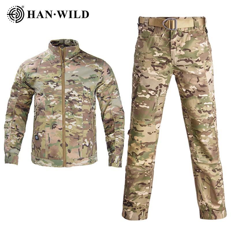 

Hanye Outdoor Four-season Assassin Jacket Set Men Women Breathable Work Coat Hiking XXL