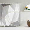 Bathroom Curtain Modern Simple Pattern Home Decor Waterproof Polyester Shower Curtains Bath Screen 180*180Cm & 180*200Cm