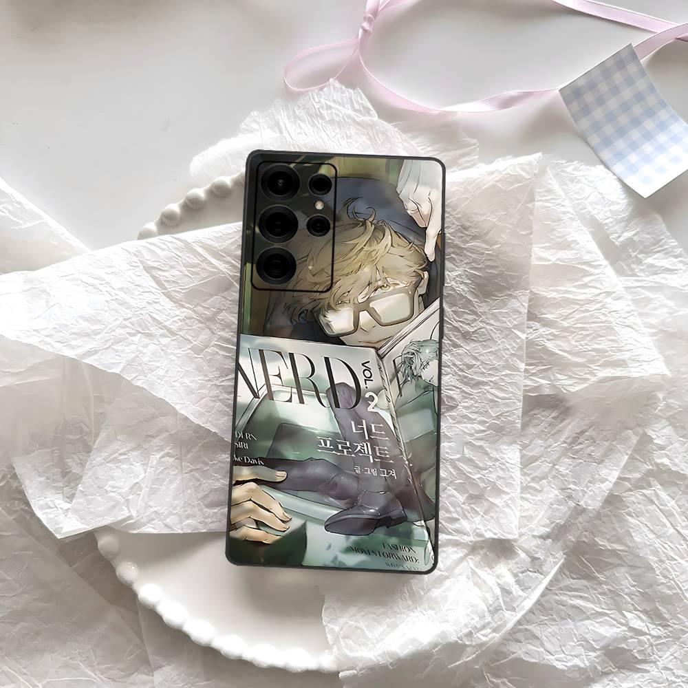 Nerd Project Bl Anime Phone Case For Samsung S 24 Fe 25 Ultra Plus 20 Lite 21 30 22 23 24 22 Ultra 5G Fundas