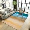 Beach Waves Printed Carpets for Living Room Kids Room Rug Kitchen Mat Floor Carpets Modern Entrance Mat Home Bathroom Rugs INS