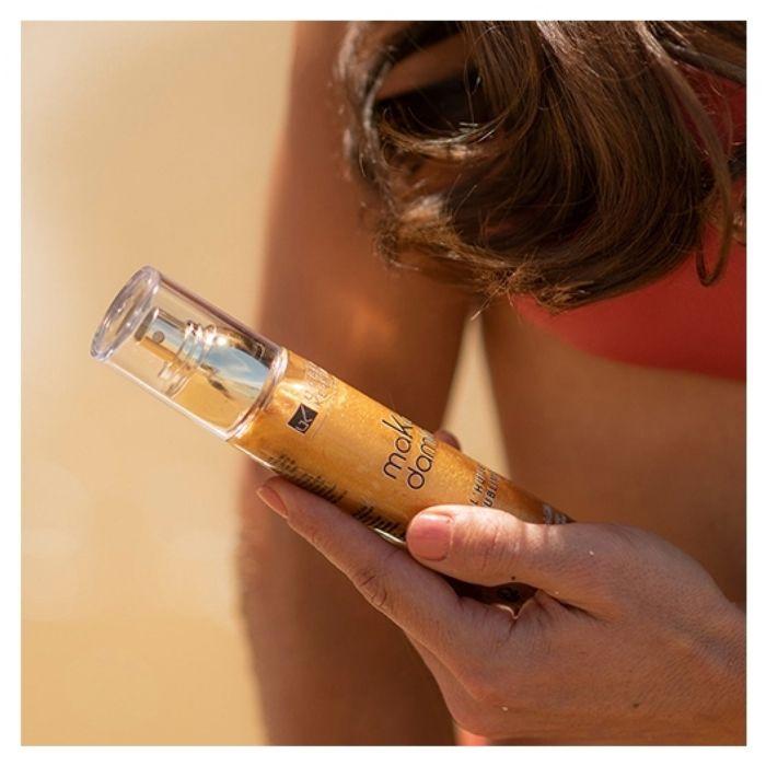 Urban Keratin Sublieme glinsterende olie voor lichaam & Makadamia haar 50 ml