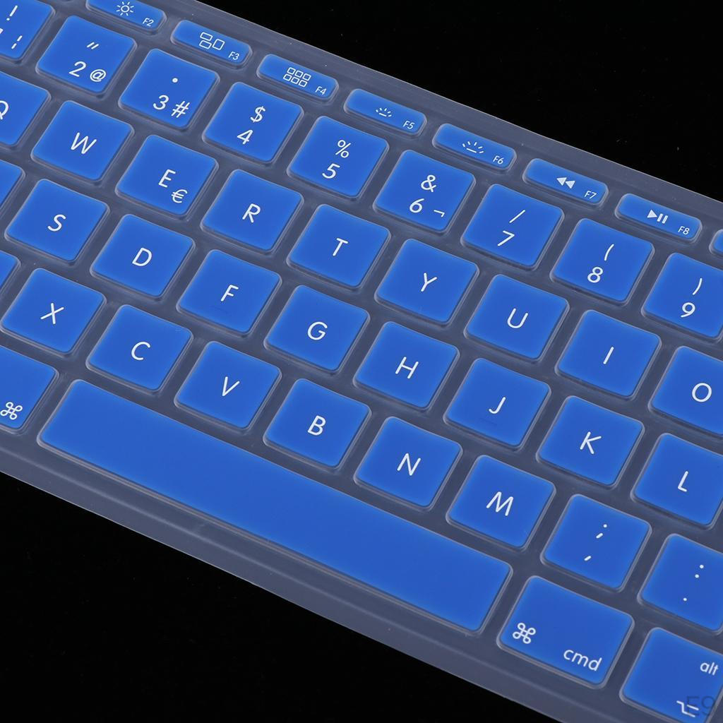 Thin Waterproof Washable Silicone Keyboard Spanish Phonetic Film European Fits for 11inch