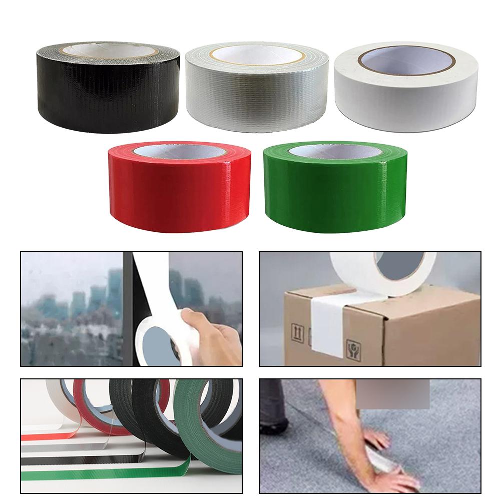 Super Sticky Cloth Duct Tape Carpet Binding Floor Waterproof Heavy Duty Industrial Adhesive Tape Repair Bundles 50MM X 50M
