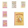 Portable Capybara Notebook A5 Hand Account Book Cute Capybara Memo Pad  Back To School Supplies