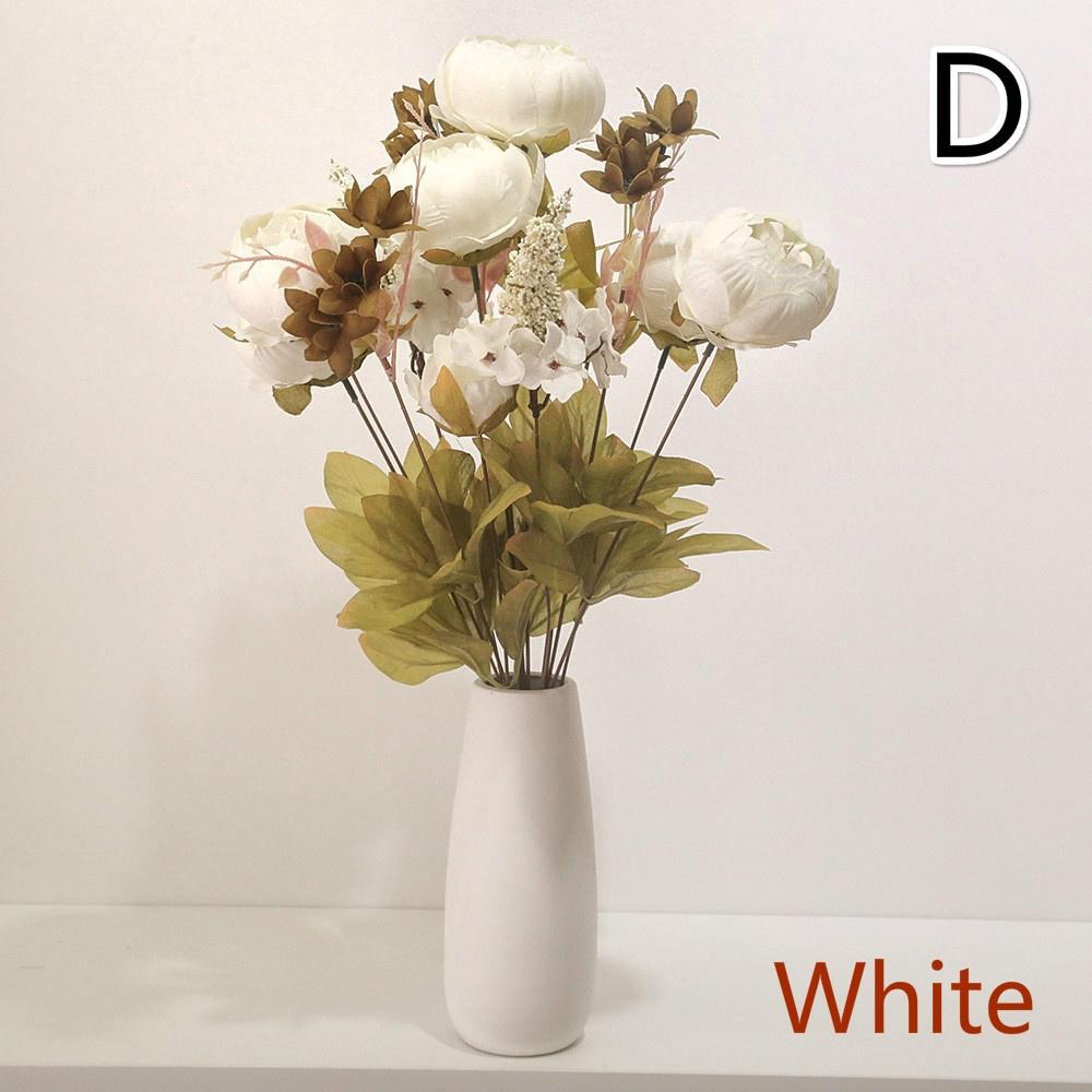 Very Beautiful 13 Heads Peony Flowers Fake Artificial  for Home Decorative Party Flowers