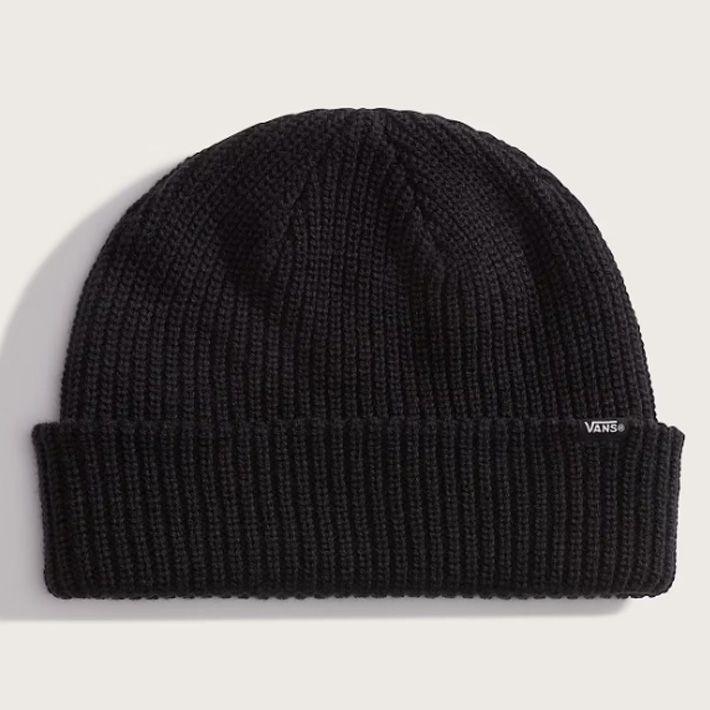 Used VANS Vans Core Basic Cuff Beanie VN000QB4BLK Beanie Knit Hat Black Unisex