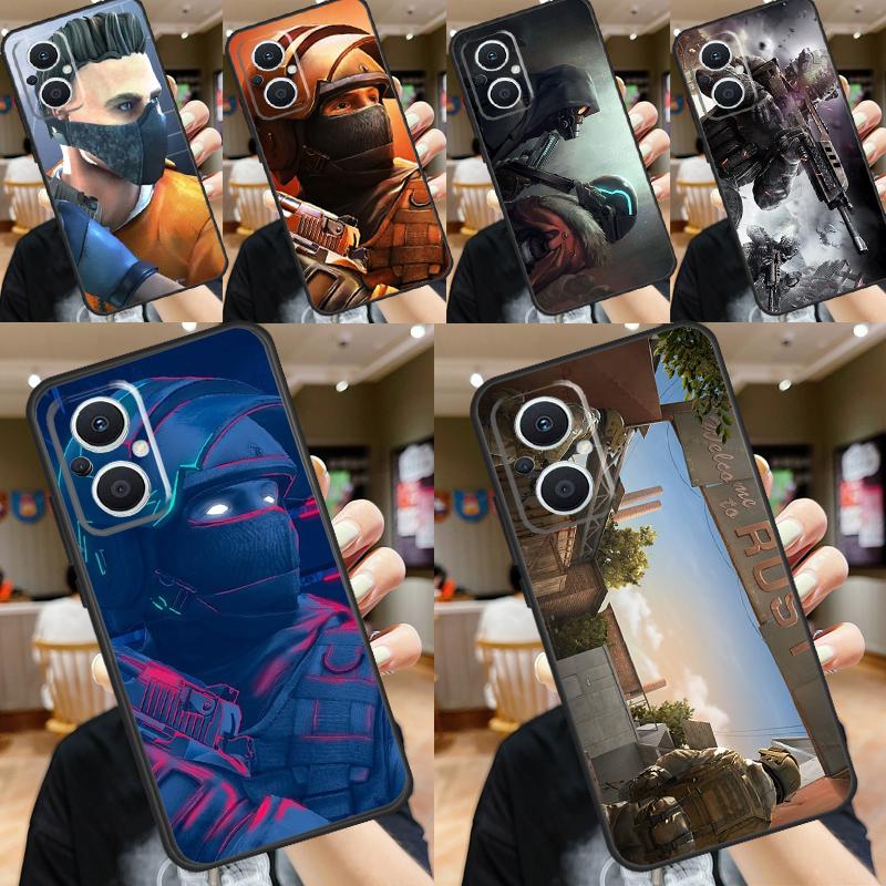 Standoff 2 Case For OPPO Reno 11F 8T 4Z 5Z 4 6 7 8 5 Lite 10 Pro OPPO Find X2 X3 Lite X5 X6 Pro Cover