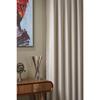 Cream Matte Textured Flat Background Curtain Darci - Pile -free - Shrinkage Extracts