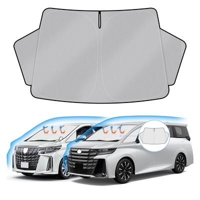 Toyota 30 Series Windshield Sunshade Vellfire UV Light Steering Wheel Sun Heat Car Camping Honeycomb Storage Bag Interior Easy Direct from the