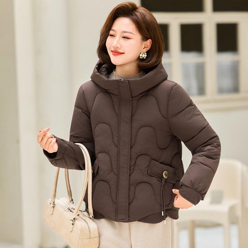 QianLian Women's Winter Hooded Padded Jacket
