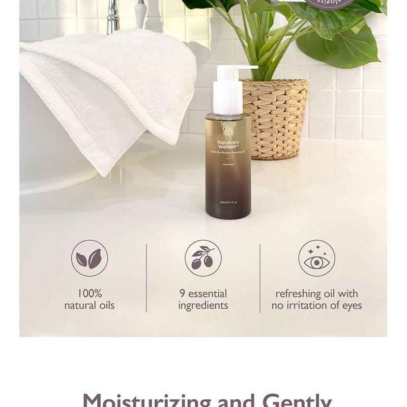 HARUHARU WONDER Black Rice Moisture Cleansing Oil