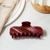 Anti Slip Hair Grips for Bun Pearlescent Claw Clip, Non-Slip Clip Women, Elegant Strong Styling Clips Long Hold Accessories Styling, Decorative Daily
